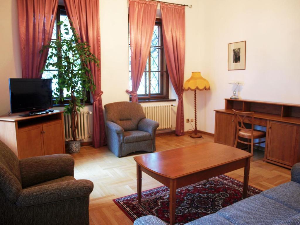 Ferienwohnung U Cerneho Medveda- At The Black Bear Prag Zimmer foto